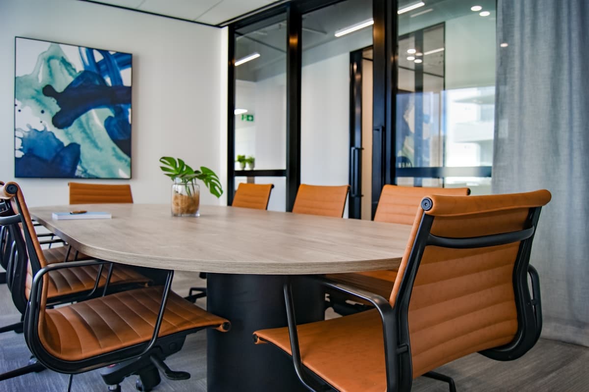 Two founders engaged in a strategic discussion, representing hands-on finance leadership
